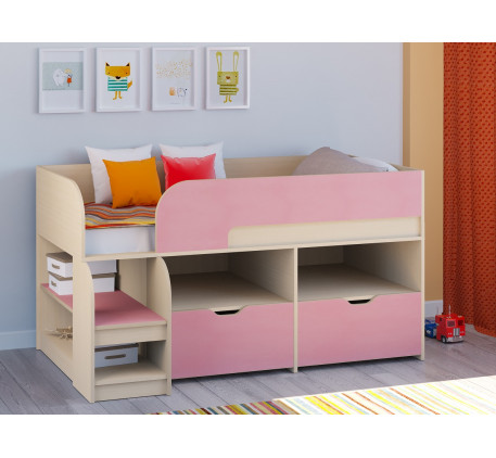 Кровать-чердак Астра-9.6 для детей от 2 лет, спальное место 160х80 см